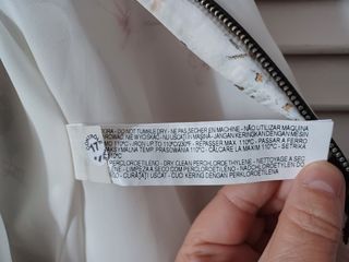 Bomber beige con flores y pájaros Zara