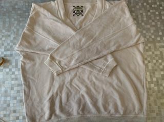 Felpa oversize vintage anni '90 beige – CLARK Made