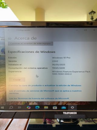 Ordenador de sobremesa/ monitor television