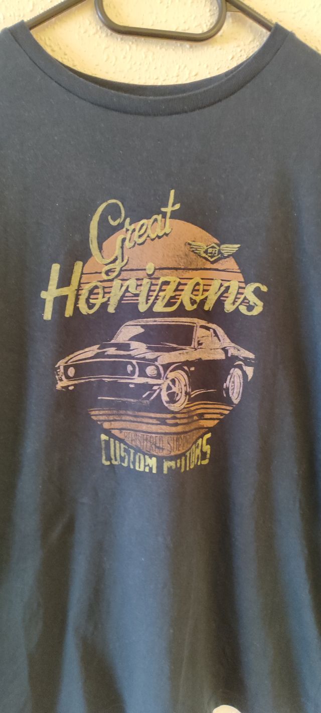 Camiseta manga larga negra tipo Garaje talla S/m H