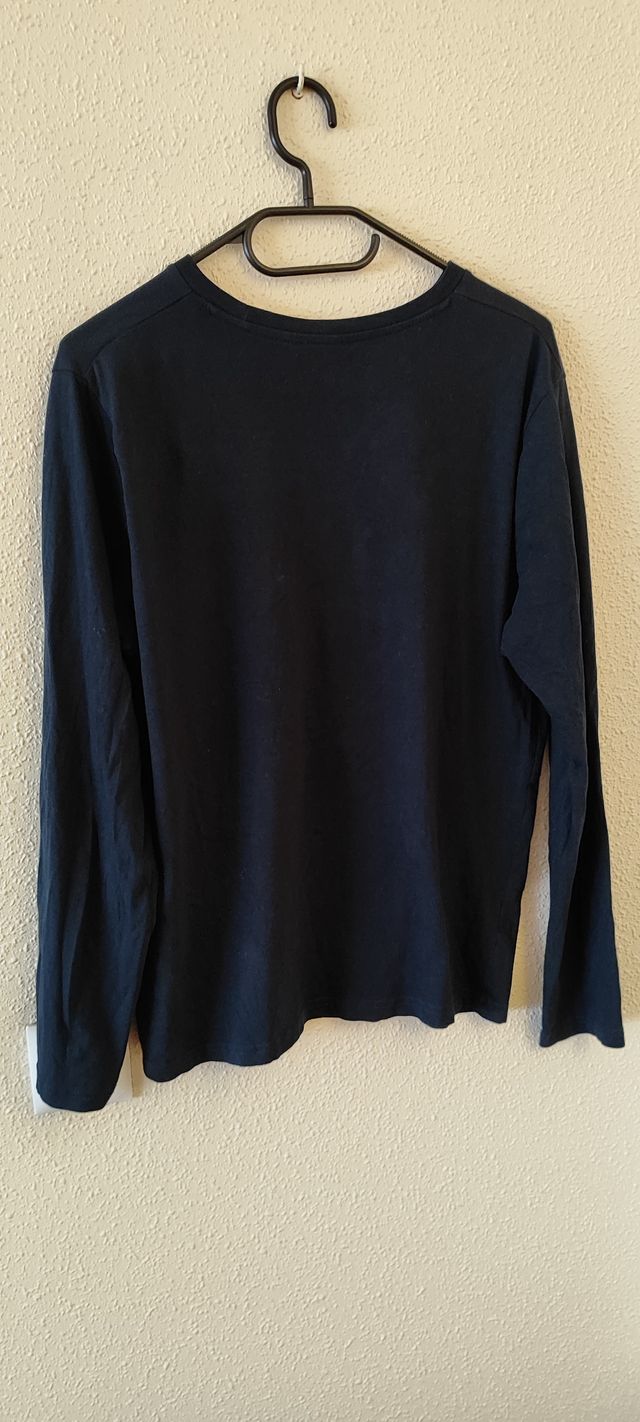 Camiseta manga larga negra tipo Garaje talla S/m H