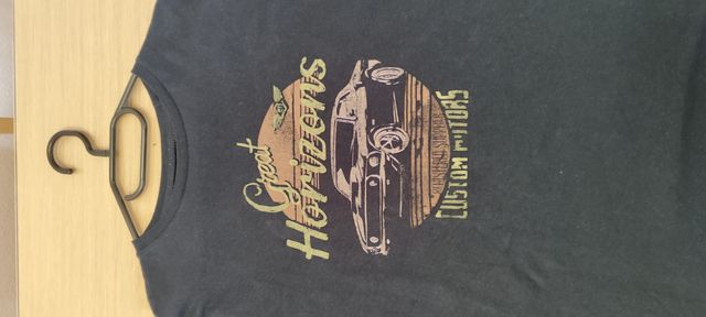 Camiseta manga larga negra tipo Garaje talla S/m H