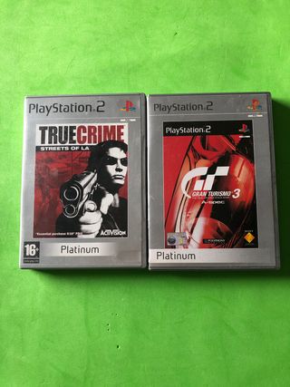 Gran Turismo 3 y True Crime Streets of LA