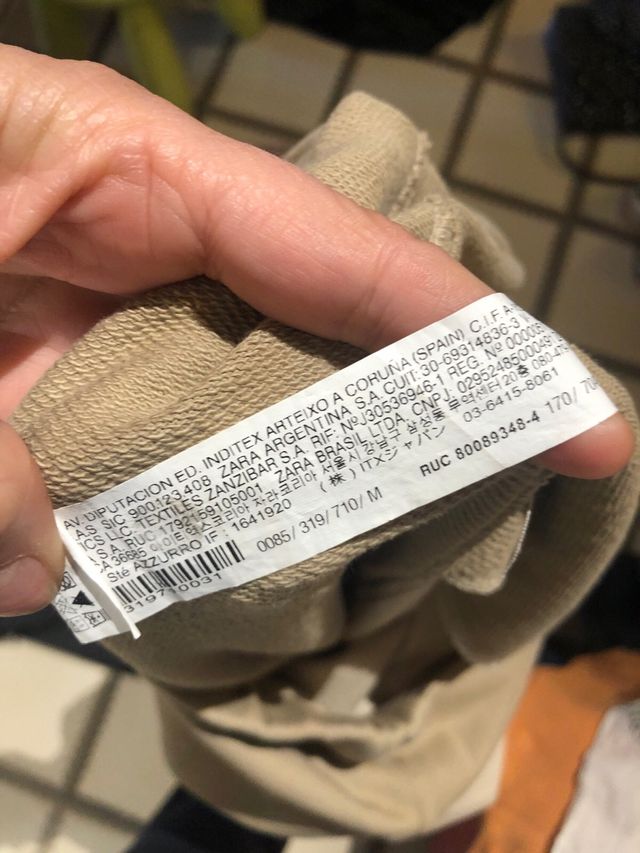 Pantalon jogger Zara