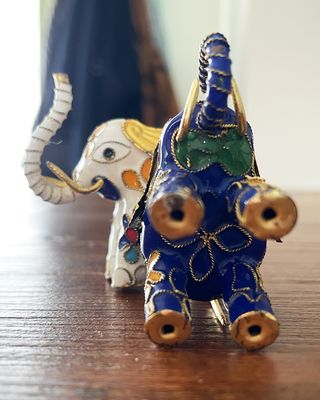 Mini elefanti cloisonné – 5 cm – Ottimi