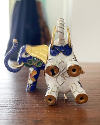 Mini elefanti cloisonné – 5 cm – Ottimi