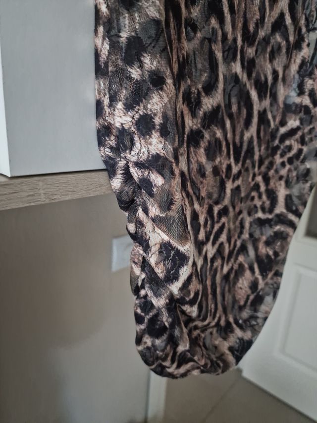 Top estampado leopardo - Talla única
