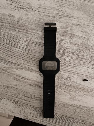 Reloj SILVER - Pulsera negra