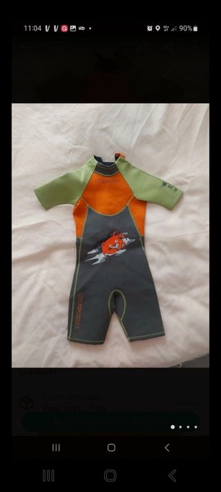 Traje neopreno niño 8 años