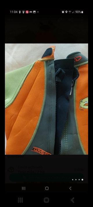 Traje neopreno niño 8 años