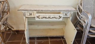 Mueble recibidor vintage