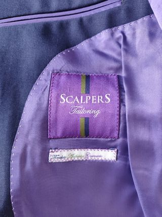 Traje Scalpers azul marino