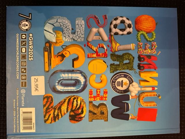 Libro guinness de los records 2025