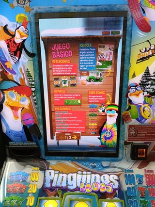 Maquina Tragaperras Pinguinos.