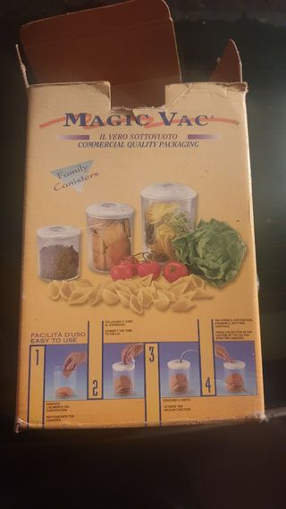 Contenitori per sottovuoto in plastica