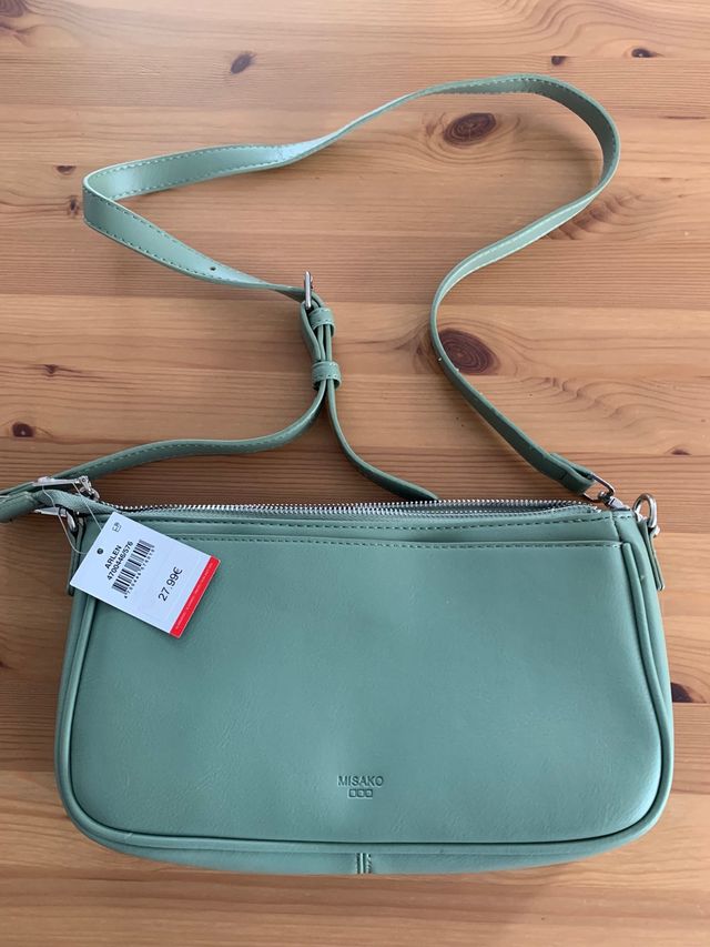 Bolso MISAKO bandolera verde oliva