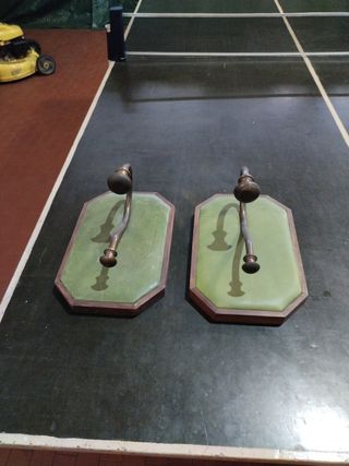 2 Attacapanni antichi in ottone