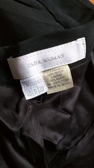 Falda de trabajo oficina Zara 
