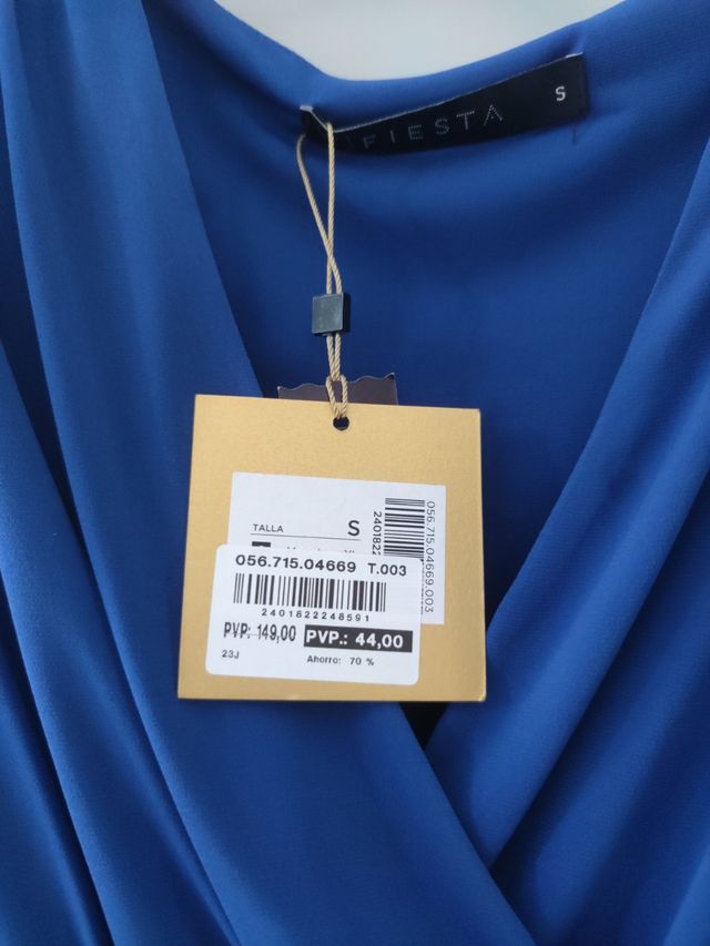 Vestido azul WIFFIESTA - Fiesta