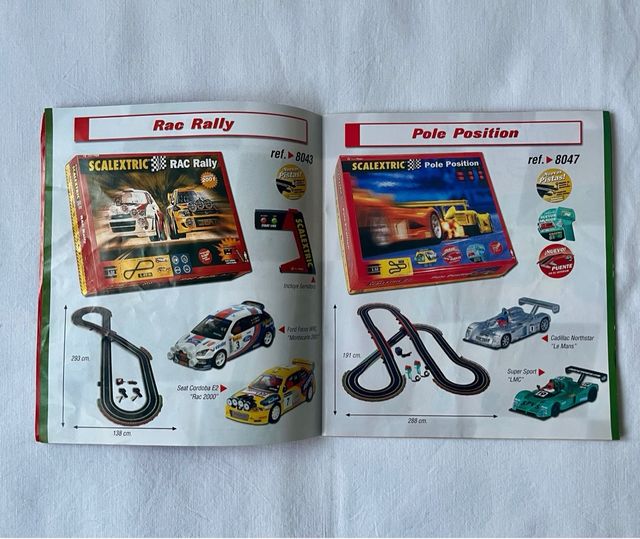 Catalogo Scalextric 2001-2002