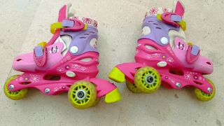 Patins criança (27 a 30) e proteções