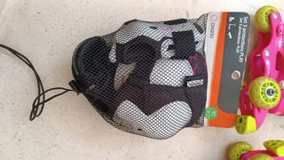 Patins criança (27 a 30) e proteções