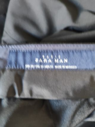 Pantalones Zara Man negros - Talla 20