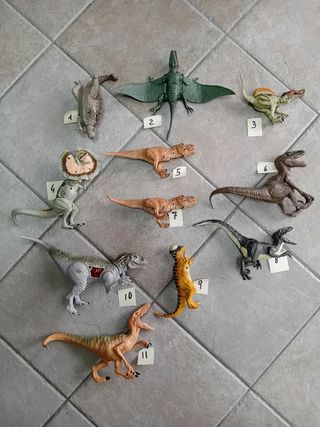 Dinosauri gabbia jurassic world originali