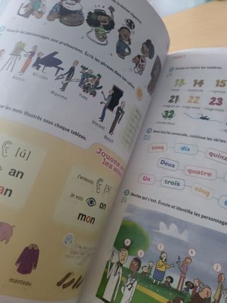 Libro de Francés de primero