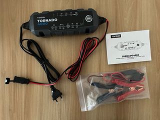 Cargador de cohe y moto TOPDON Tornado 4000