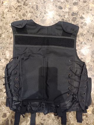 Chaleco táctico porta útiles 