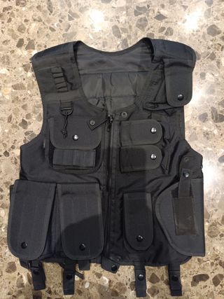 Chaleco táctico porta útiles 