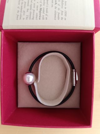 Pulsera Majorica perla & plata