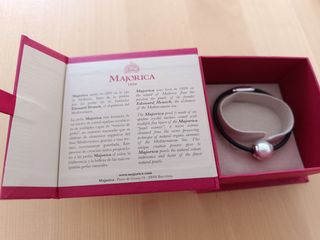 Pulsera Majorica perla & plata