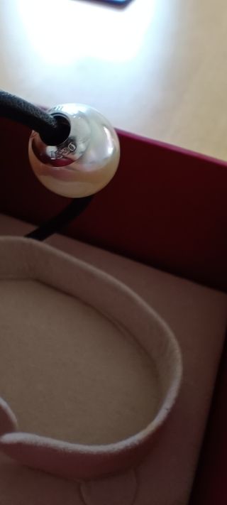 Pulsera Majorica perla & plata