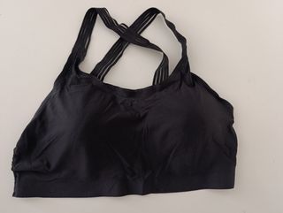 Top deportivo negro talla s