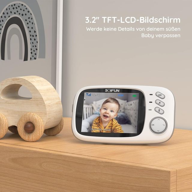 Baby monitor BOIFUN con fotocamera e schermo