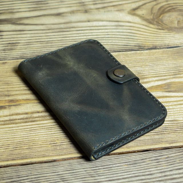 billetero artesanal de cuero