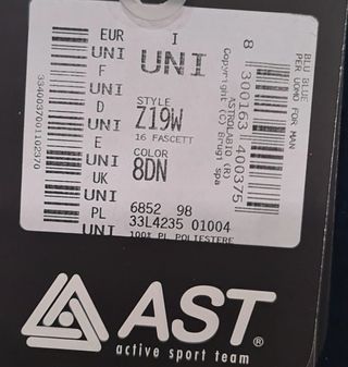 AST - Fascia per footing/palestra/allenamento