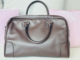 Briefcase Loewe 2014 2015 marrón chocolate