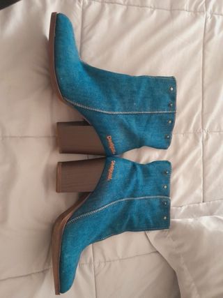 Botines tejanos desigual