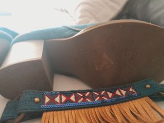 Botines tejanos desigual