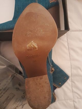 Botines tejanos desigual