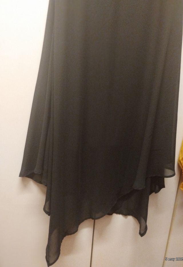 Vestido negro fiesta -  Talla 4 XL