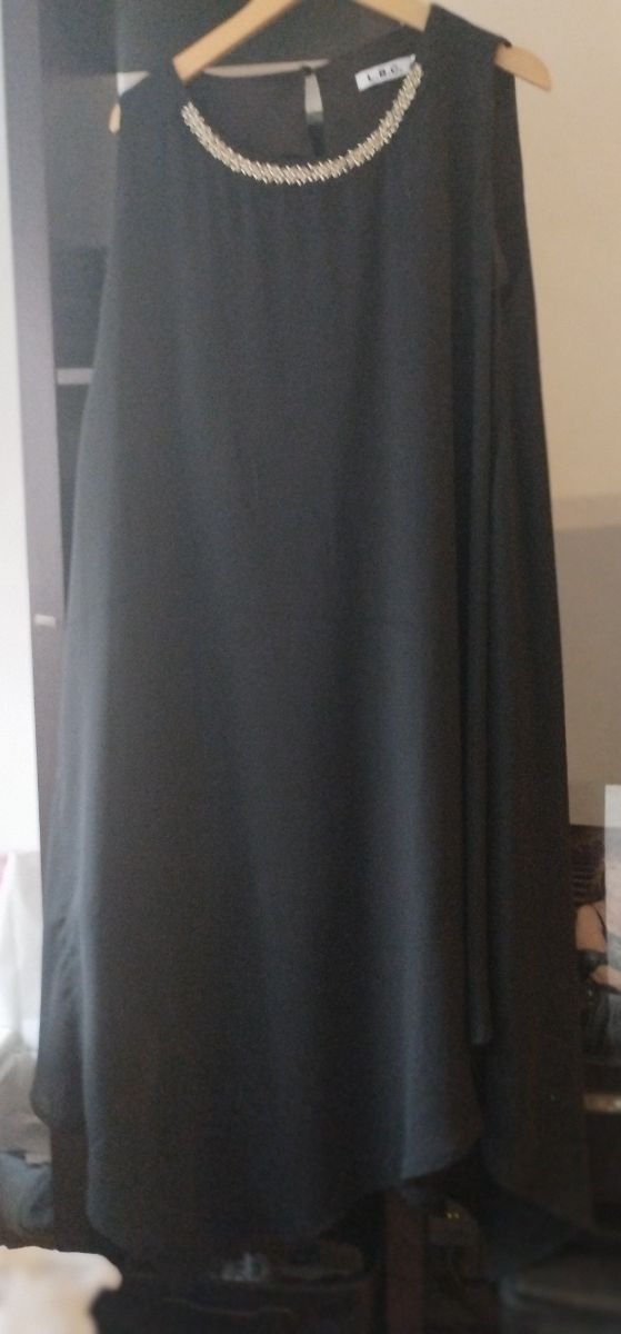 Vestido negro fiesta -  Talla 4 XL