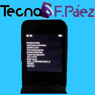 Teléfono Nokia 2660 Flip 4G