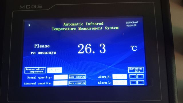 Controlo de temperatura - IR Sensor - Touch Screen