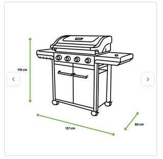 Barbacoa de gas 4 series premium s Campingaz