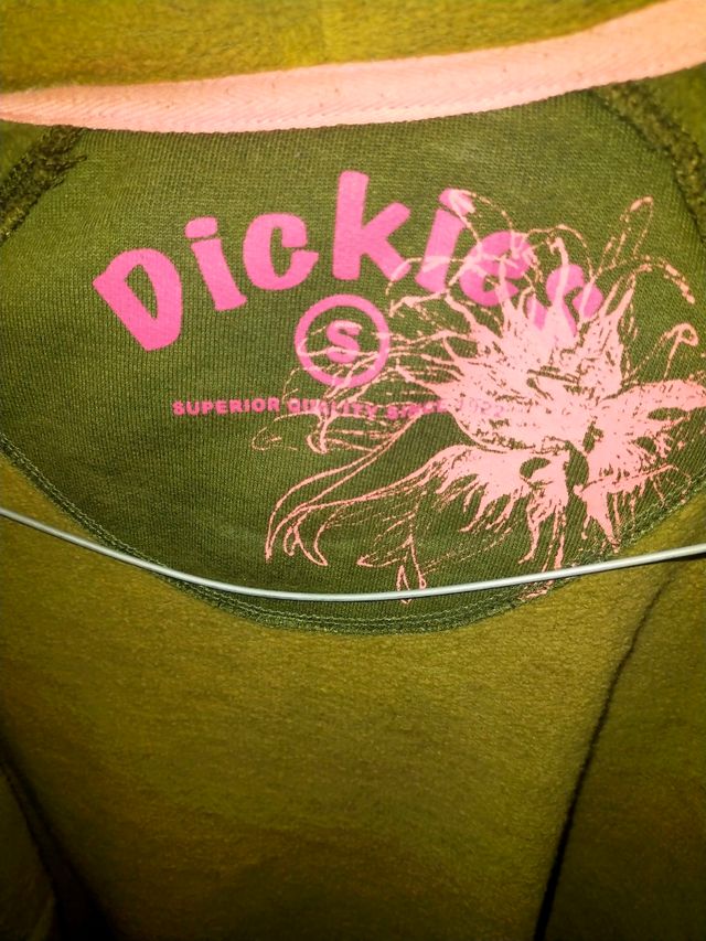 Dickies felpa con cappuccio donna nuova 