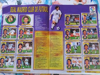 Álbum Cromos Liga Futbol 96-97 Panini COMPLETO